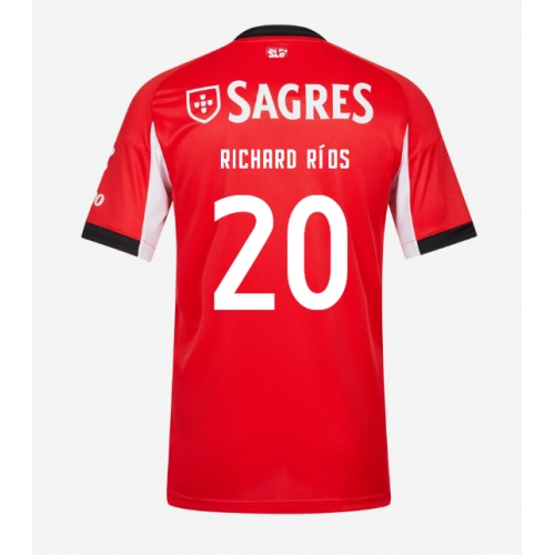 Billige Fotballdrakt Benfica Richard Rios #20 Replika Hjemmedrakt 2025-26 Kortermet Billige Fotballdrakt Benfica Richard Rios #20 Replika Hjemmedrakt 2025-26 Kortermet